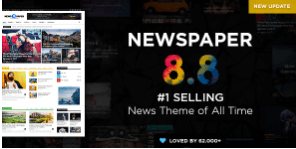 Newspaper v8.8.2 - Wordpress News Theme