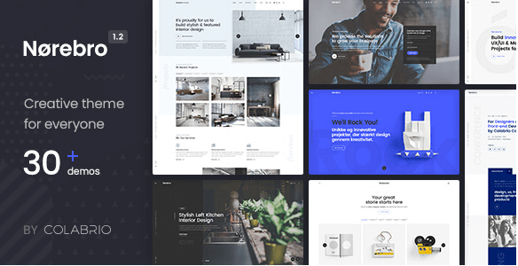 Norebro v1.2.7 - Creative Multipurpose WordPress Theme
