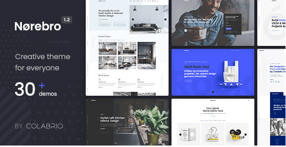Norebro v1.2.8 - Creative Multipurpose WordPress Theme