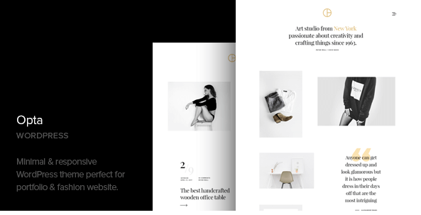 Opta v1.2 - Minimal Portfolio and Photography Theme