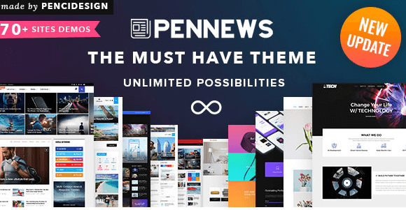 PenNews v5.1 - News/ Magazine/ Business/ Portfolio