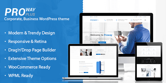 ProWay Plus v1.1.5 - Business, Finance WordPress theme