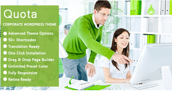 Quota v1.1 - Business & Corporate Responsive Theme