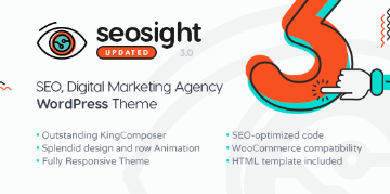 Seosight v3.1 - SEO Digital Marketing Agency Theme with Shop