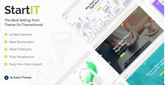 Startit v2.6 - A Fresh Startup Business Theme