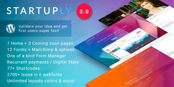 Startuply v3.0.10 - Multi-Purpose Startup Theme