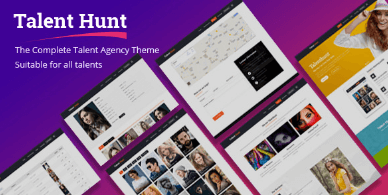 Talent Hunt v1.0.5 - Theme for Model Talent Management Services