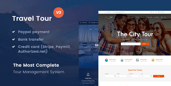 Travel Tour v3.0.1 - Tour Booking, Travel Booking Theme