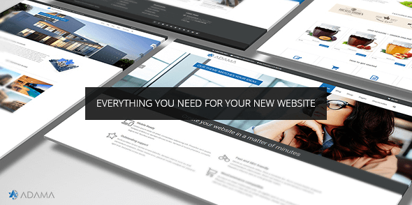 Adama v1.5.4 - Responsive Multi-Purpose WordPress Theme