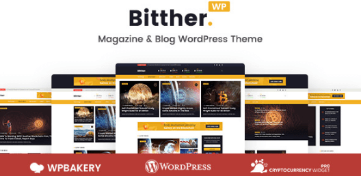Bitther v1.0.3 - Magazine and Blog WordPress Theme