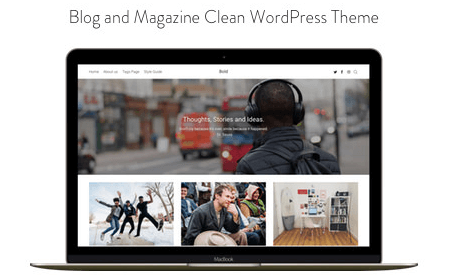 Bold v1.0.3 - Blog and Magazine Clean WordPress Theme
