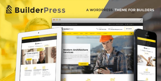 BuilderPress v1.0.4 - WordPress Theme for Construction