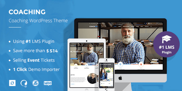 Coaching WP v2.3.2 - Speaker and Life Coach Theme