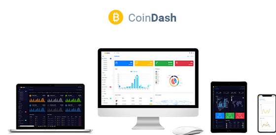 Coindash v1.1 - Cryptocurrency Dashboard Admin Template