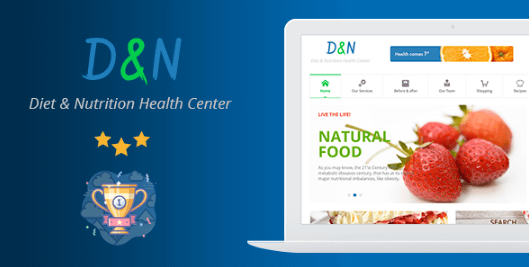 Diet & Nutrition Health Center v3.0 - WordPress Theme