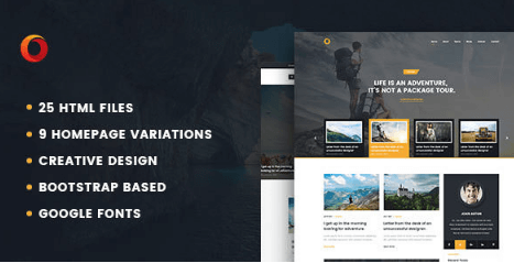 Dot v2.0 - Personal Blog HTML5 Template v2.0