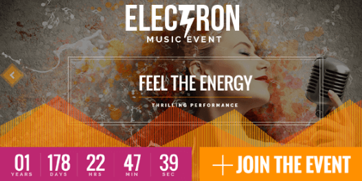 Electron v1.5.1 - Event Concert & Conference Theme