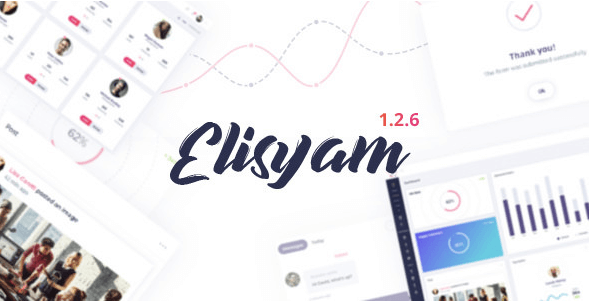 Elisyam v1.2.6 - Web App & Admin Dashboard Template