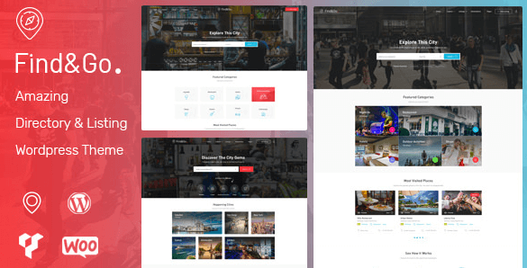 Findgo v1.2.30 - Directory & Listing WordPress Theme