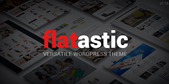 Flatastic v1.7.6 - Themeforest Versatile Wordpress Theme
