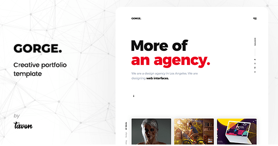 Gorge - Creative Portfolio Template