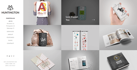 Huntington v1.0.8 - Responsive Portfolio WordPress Theme