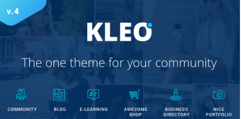 KLEO v4.3.12 – Next level WordPress Theme