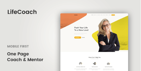 LifeCoach v1.1 - Coach, Speaker & Mentor Template