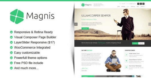 Magnis v2.2.0 - Corporate Multipurpose WordPress Theme