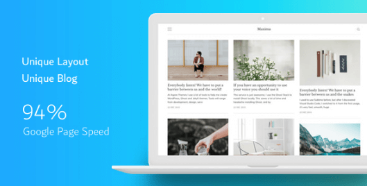 Maxima - Minimal Blog and Magazine Ghost Theme