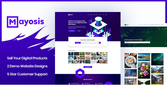 Mayosis v2.1.2 - Digital Marketplace WordPress Theme