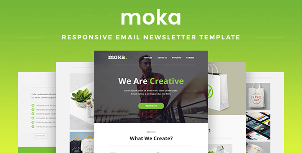 Moka v1.7 - Responsive Email Newsletter Template