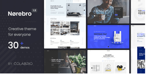 Norebro v1.3 - Creative Multipurpose WordPress Theme