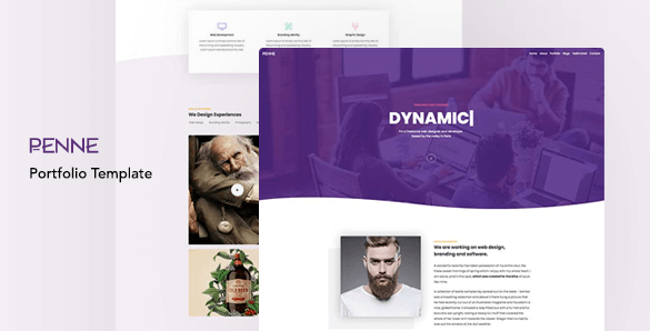 Penne - Portfolio HTML Template
