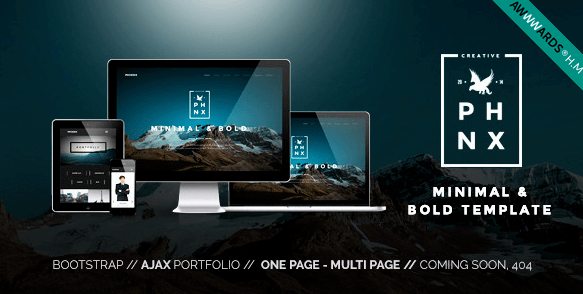 Phoenix v1.5 - WordPress Minimal Multipurpose Portfolio