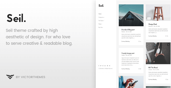 Seil v1.2 - A Responsive WordPress Blog Theme