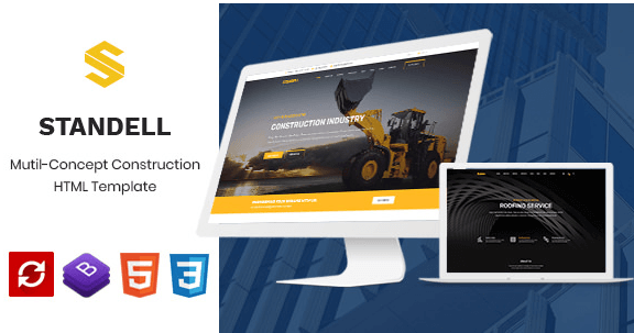 Standell - Multipurpose Construction HTML Template