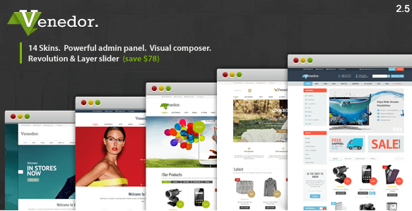 Venedor v2.5.11 - WordPress + WooCommerce Theme