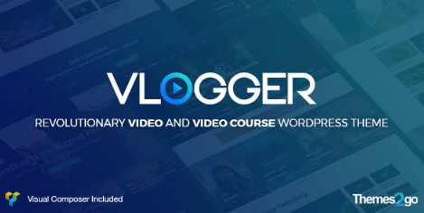 Vlogger v1.5.5 - Professional Video & Tutorials Theme