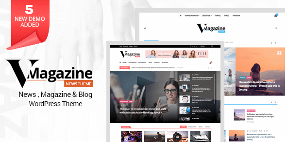 Vmagazine v1.0.8 - Blog, NewsPaper, Magazine Themes