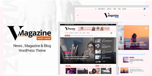 Vmagazine v1.0.7 - Blog, NewsPaper, Magazine Themes