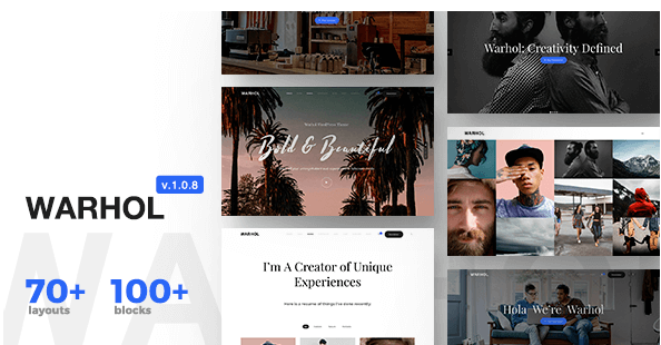Warhol v1.0.8 - Responsive Multipurpose Theme for Creatives