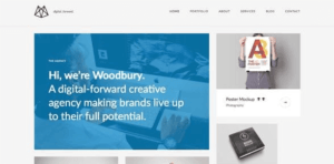 Woodbury Agency - Drupal 8.5 Portfolio Theme