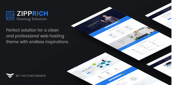 Zipprich v1.6 - Web Hosting & WHMCS WordPress Theme