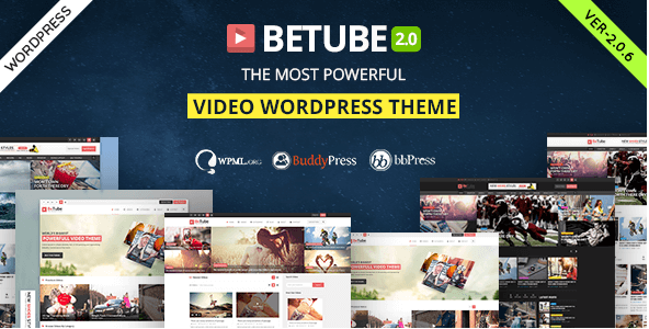 Betube v2.0.6 - Video WordPress Theme