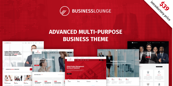 Business Lounge v1.6 - Multi-Purpose Business Theme