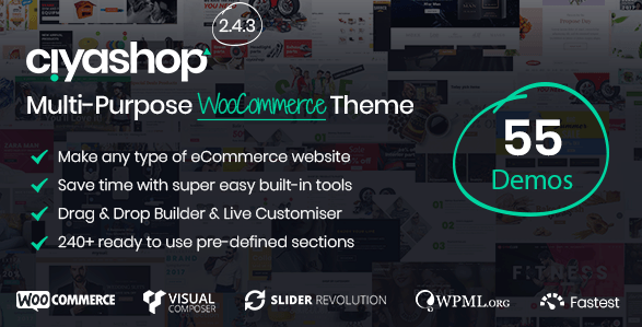 CiyaShop v2.4.1 - Responsive Multi-Purpose Theme