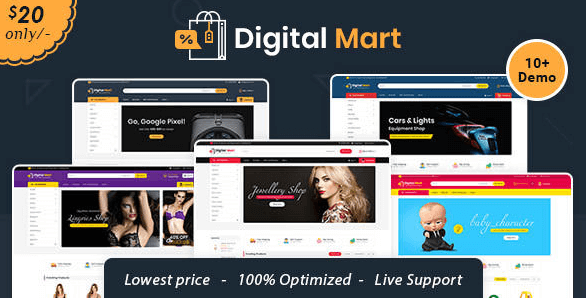 Digital Mart - Opencart Multi-Purpose Responsive Theme