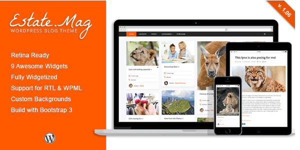 EstateMag v1.06 - Responsive Wordpress Blog Theme