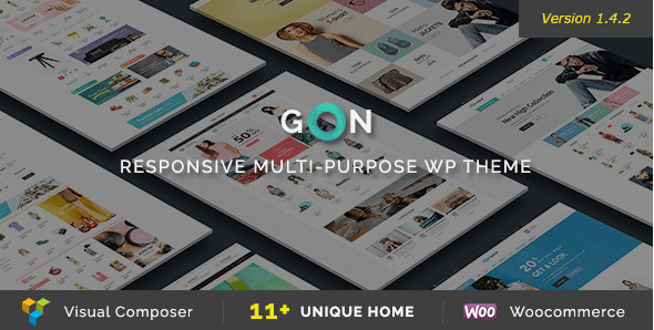 Gon v1.4.2 - Responsive Multi-Purpose WordPress Theme